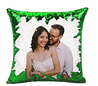 Magic Sequined Custom Gift Pillow