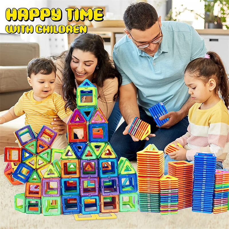 Kids Magnetic Building Blocks – STEM Learning Toy for Creative Play